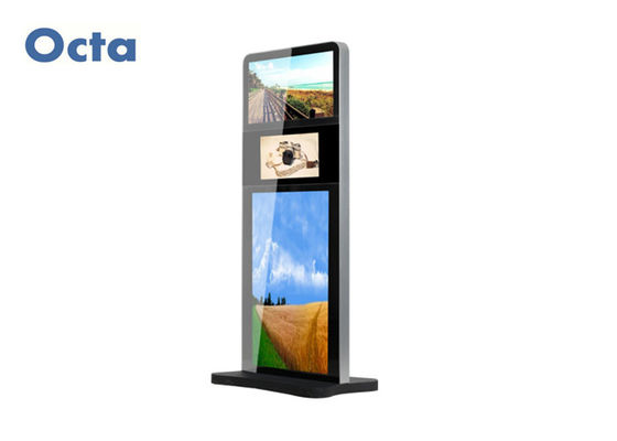 China Indoor LCD Digital Advertising Displays Media Player With SD Card Play And Plug supplier