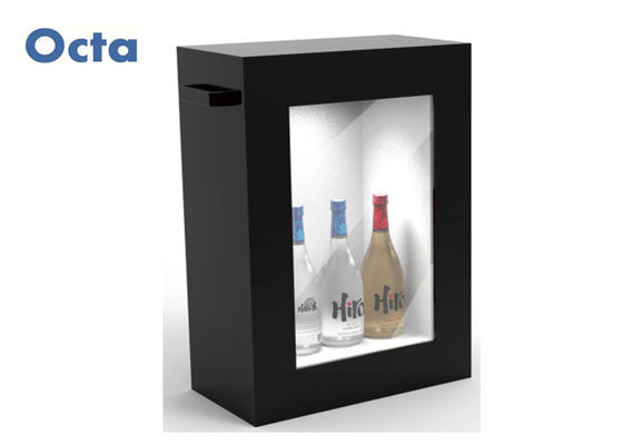 China Commercial Transparent LCD Display Box FHD 6ms Response 110 - 220V supplier