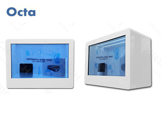China WIFI / 3G 32 Inch LCD Transparent Screen Display For Shopping Mall 1920 x 1080 supplier