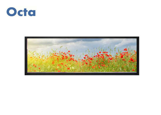 China Ultra Thin Stretched LCD Display 500 Nit Brightness Bar Type Sunlight Readable supplier
