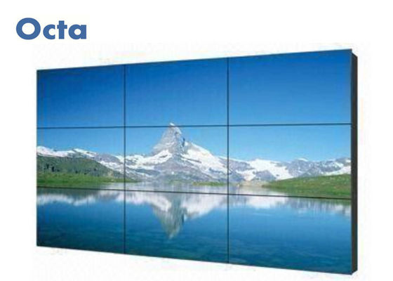 China High Brightness LCD Video Wall 3 * 3 46 Inch With Ultra Narrow Bezel Multi Input supplier